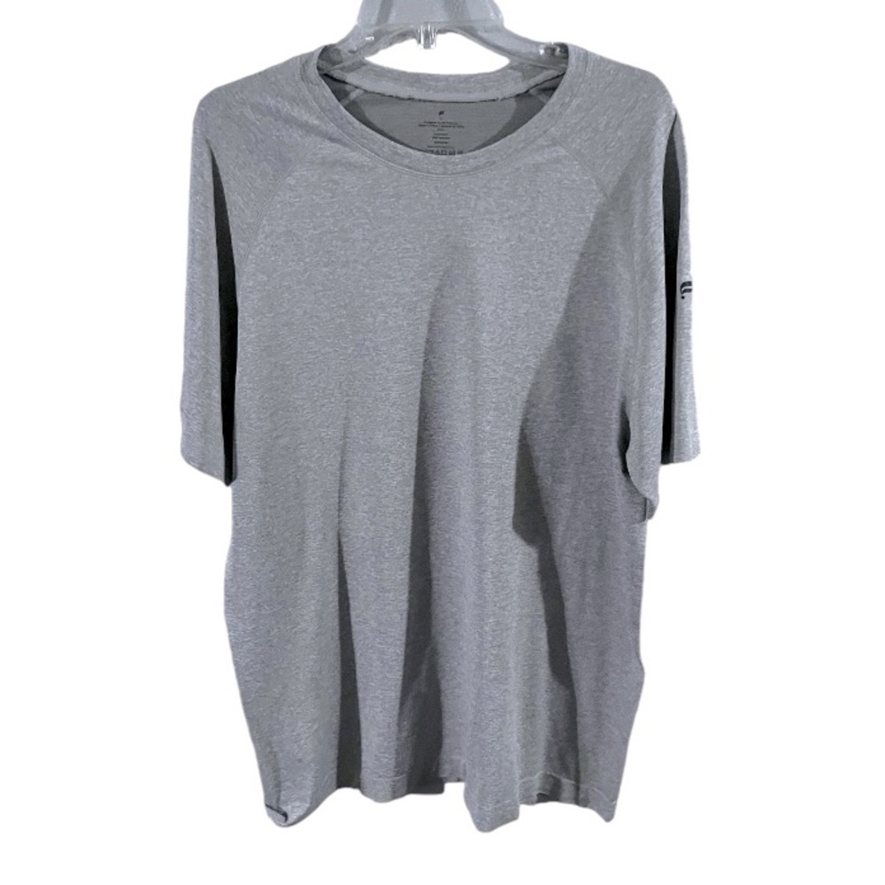 EUC Fabletics Gray Workout T-shirt Sz XL